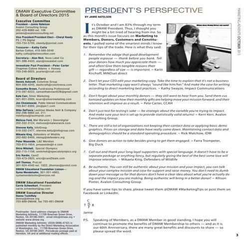 DMAW Marketing AdVents—September 2015