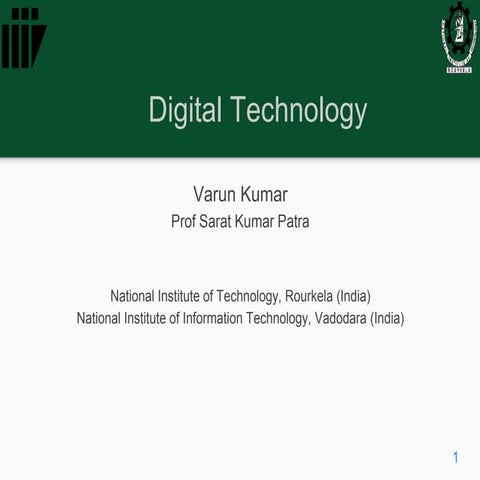 DIGITAL TECHNOLOGY