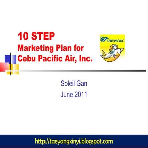10 step marketing plan