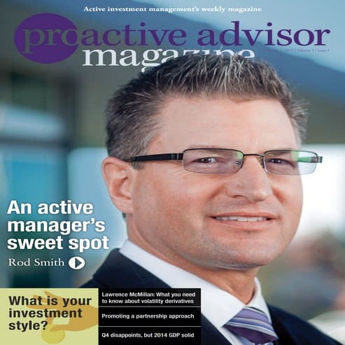 Rod Smith – Proactive Advisor Magazine – Volume 5 Issue 5