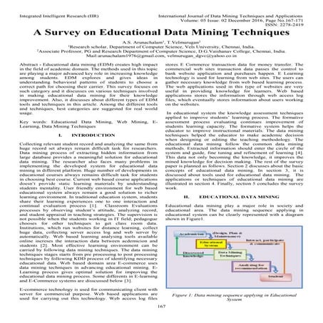 A Survey on Educational Data Mining Techniques | PDF