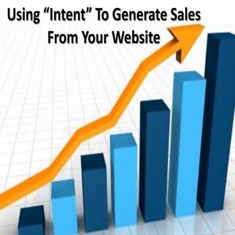 SEO/PPC: Using “Intent” To Generate Sales From Your Website