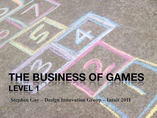 Game Thinking - The Business of Gam...