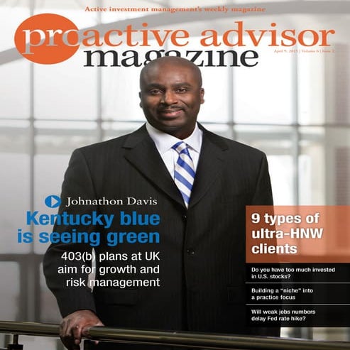 Johnathon Davis – Proactive Advisor Magazine – Volume 6, Issue 2