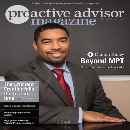 Damon Ridley – Proactive Advisor Magazine – Volume 6, Issue 7