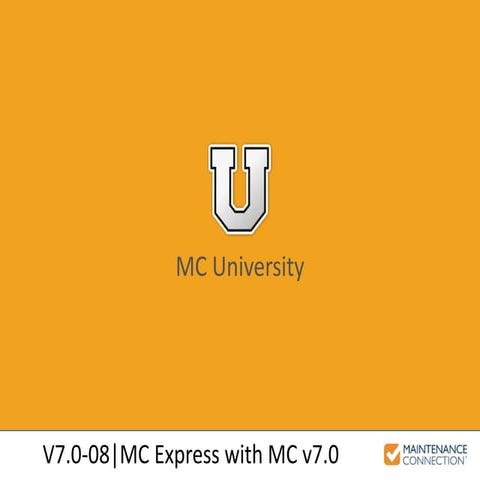 V7.0-08 - MC Express with MC v7.0
