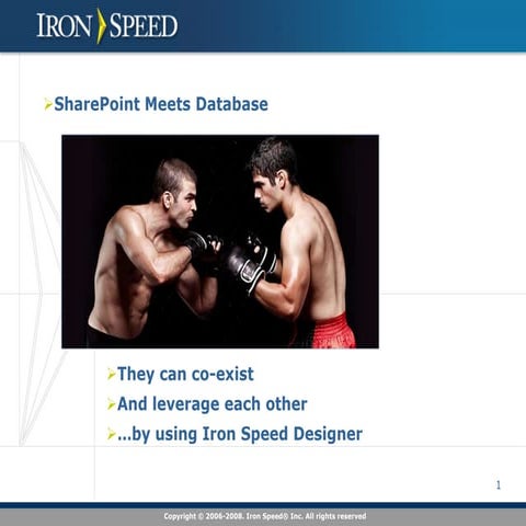 SharePoint Meets Database