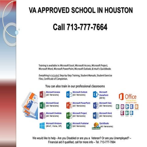 VA Approved School in Houston, Texas