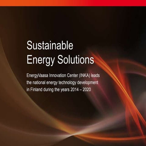 Sustainabel energy solutions INKA