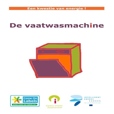 De vaatwasmachine en haar energielabel
