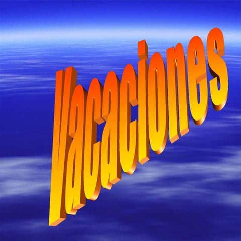 Vacaciones pablo