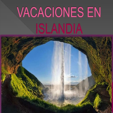 Vacaciones por islandia