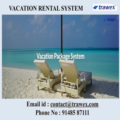 VACATION RENTAL SYSTEM | HOLIDAY PACKAGE BOOKING SYSTEM | PPTX