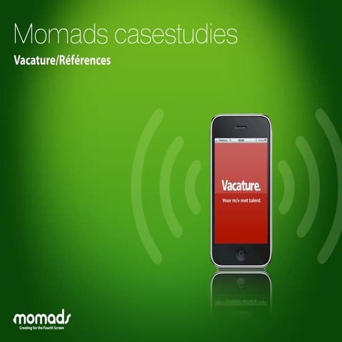 Vacature/Références iPhone app