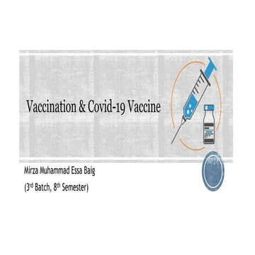  Vaccination & Covid-19 Vaccine