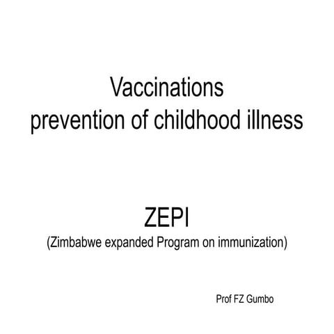 Immunization | PPTX