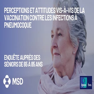 Vaccination contre les infections a pneumocoques des séniors | Ipsos bva
