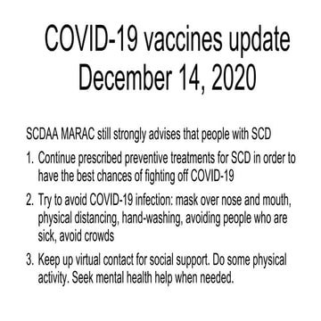 Sickle Cell Vaccine presentation