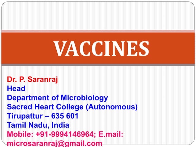 Vaccines