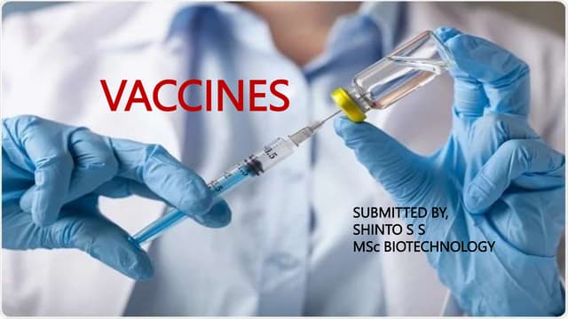 vaccines- type of vaccines, advantages and applications.pptx