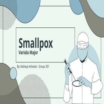 Comprehensive Overview of Smallpox: Variola Major and Emergency ...
