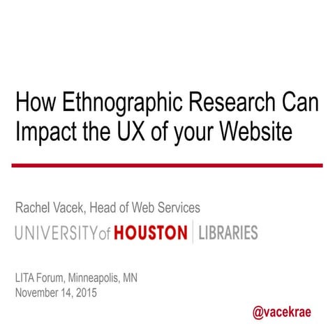 Contextual Inquiry: How Ethnographic Research can Impact the UX of Your Website
