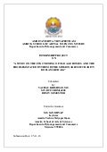 Project report format for old age home Project report format for old age home
