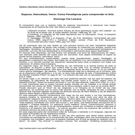 Vacio una investigacion acerca