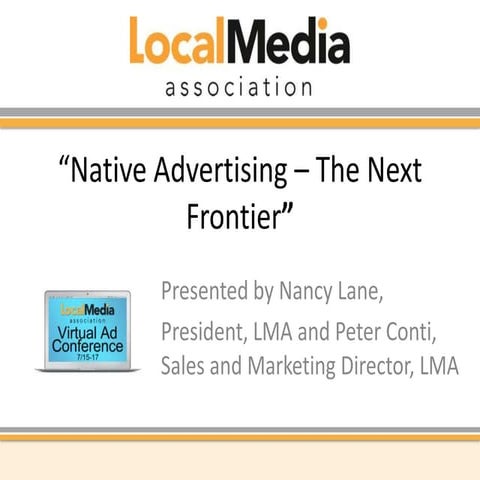 Local Media Association Native Advertising