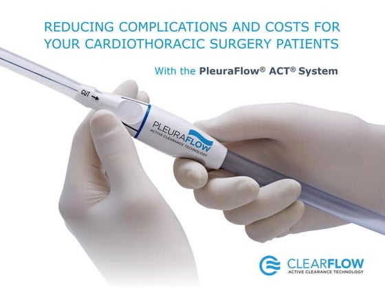 1. Chest Tube Clogging May Lead To Retained Blood Syndrome (RBS) | PDF