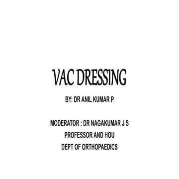 Vac therapy | PPTX