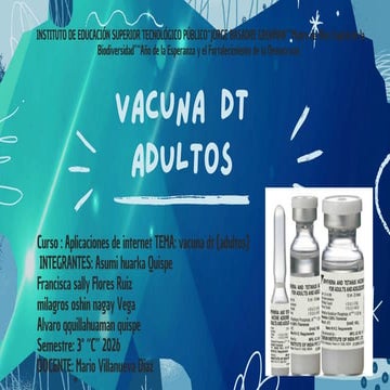 Comprehensive Overview of the dT Vaccine for Adults: Composition, Usage ...