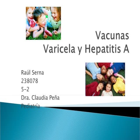 Vacuna varicela y hepatitis a | PPT
