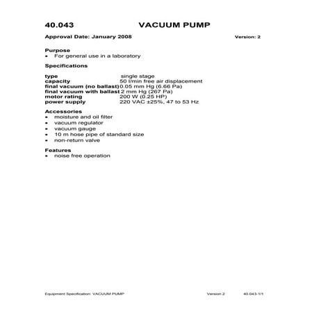 Vacuum pump