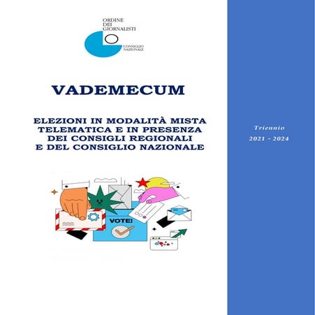 Vademecum elezioni Ordine Gionalisti 2021