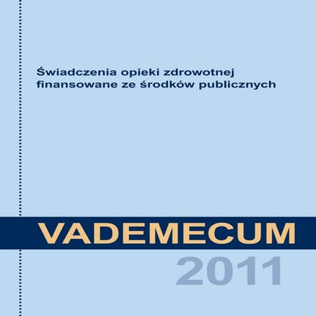 Vademecum świadczenia opieki zdrowotnej
