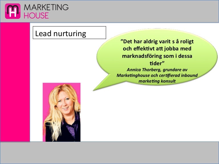 Vad menas med leadnurturing
