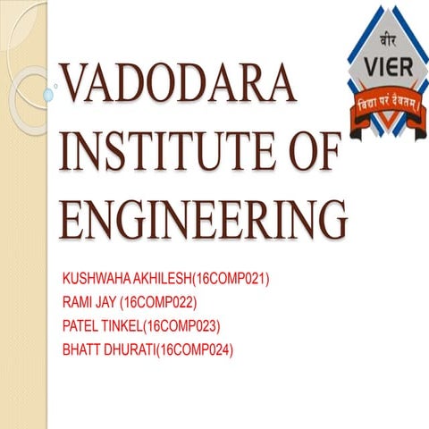 Vadodara institute of engineering