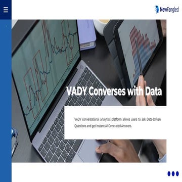 NewFangled VADY: Conversational Analytics for Instant AI-Driven Answers