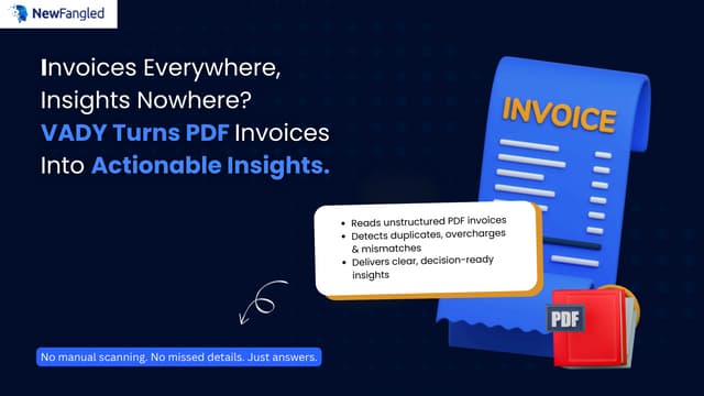 VADY Invoice Intelligence — From Unstructured PDFs to Decision-Ready Business Insights