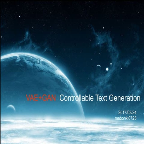 Vae gan nlp