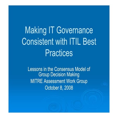 Va Field Ops And It Governance