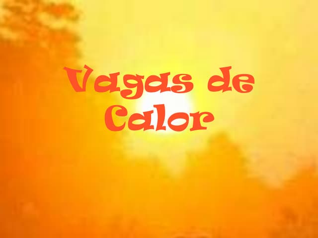 Vagas de calor