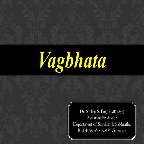 Vagbhata   