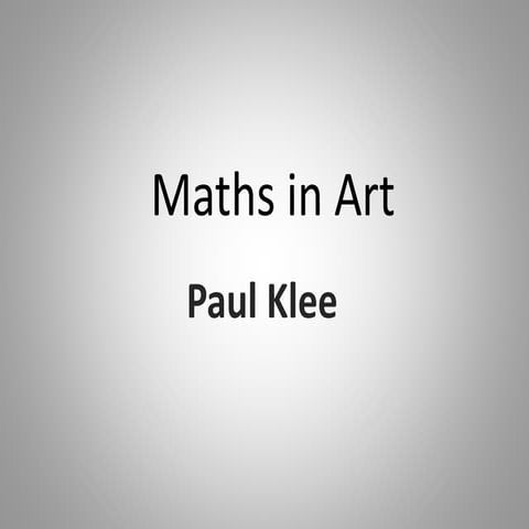  Iason Vagenas  presents  Paul Klee