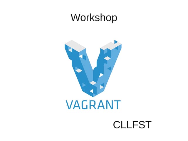 Vagrant workshop 2015