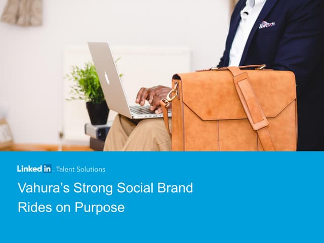 How Vahura's Social Brand rides on ...