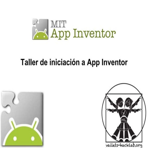Taller app inventor