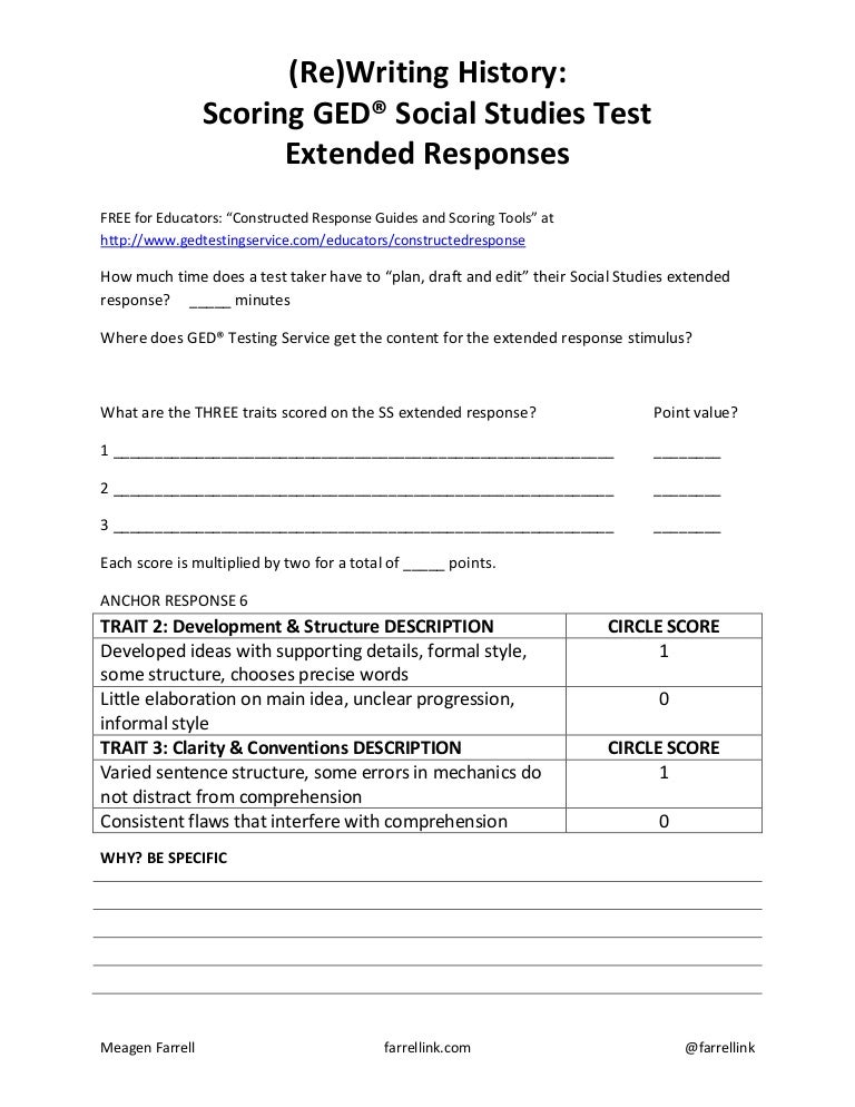 Ged language arts essay examples image