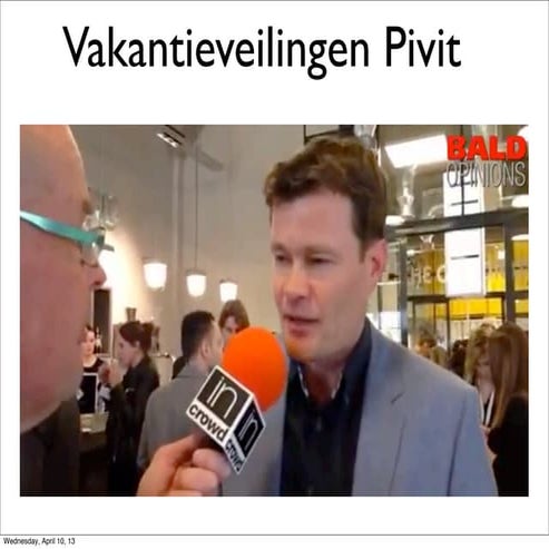 #Emesaconnect  presentatie Vakantieveiling .nl